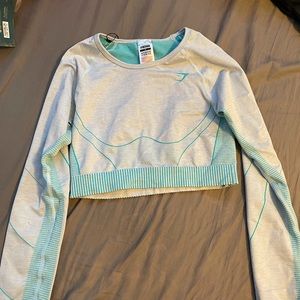 gymshark hyper amplify crop!!